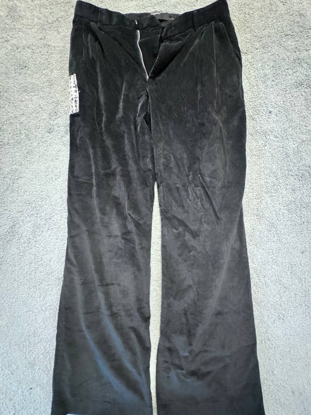 Enfants Riches Deprimes Black Corduroy Wide Leg Pants